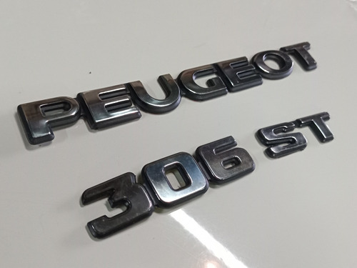 Kit De Insignias Peugeot 306 St Foto 2