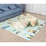 Alfombra Antigolpes Bebe Plegable Reversible 120*180cm