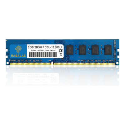 Memoria RAM Gamer Rasalas 8GB DDR3 1600MHz DIMM Azul para PC de Escritorio | Envío gratis
