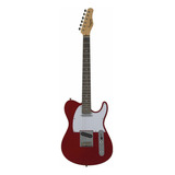 Guitarra Elétrica Tagima Classic Series T-550 De  Amieiro 2022 Candy Apple Com Diapasão De Madeira Técnica