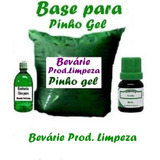 Base Detergente Pinho Gel Kit Completo Faz 50 Litros