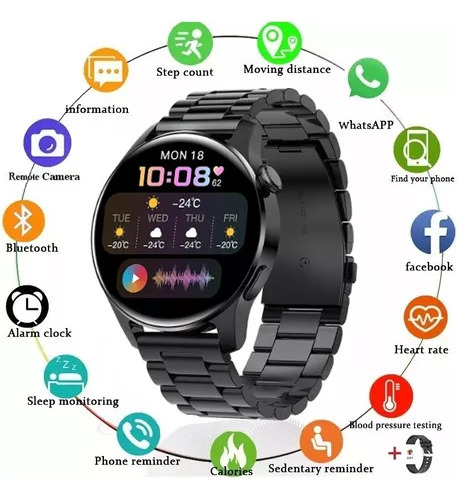 El Reloj Inteligente Bluetooth Responde Y Hace Llamadas Ip68