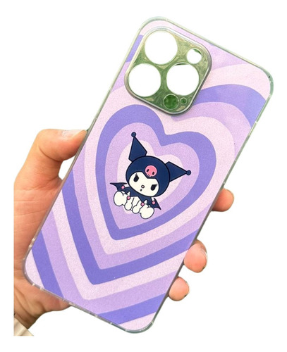 Funda Case Kuromi Sanrio Samsung Huawei Moto Xiaomi Honor