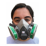 Respirador Mascarilla 6200 3m Cartuchos 6004 Amoníaco Metil