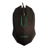 Mouse Gamer Pc Usb Retroiluminado Luces 3 Colores Noga St-20