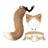 2023 Anime Gato Orejas Cola Cosplay Halloween Diadema