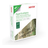 Papel Xerox Ecológico 75 Gr Bond Blanco Carta C/500 Hojas