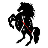 Relógio De Madeira Mdf Parede | Cavalo Animal 3