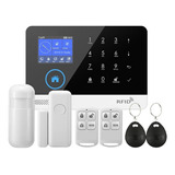 Kit Seguridad Alarma Hogar Wifi-gsm + 4sensores + Chip +espa