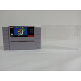 Super Mario World Juego De Super Nintendo Snes Con Protector