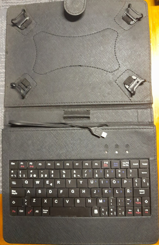 Funda Para Tablet Con Teclado Usb 