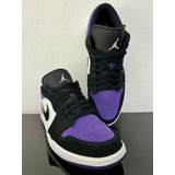 Jordan 1 Low Court Purple 100% Original