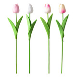 Decoración Floral De Simulación De Ramo De Tulipanes