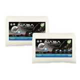 Kit Com 2 Travesseiro Nasa-x Alto Viscoelástico - Duoflex