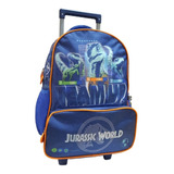 Mochila Carro Grande 16p Jurassic World Dinosaurios Manias