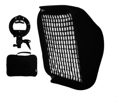 Kit Softbox 60x60cm Godox Con Grilla 