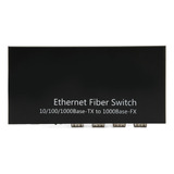 Fibra Ethernet Sfp De Hasta 120 Km, 4 Puertos Ópticos, 2 Elé