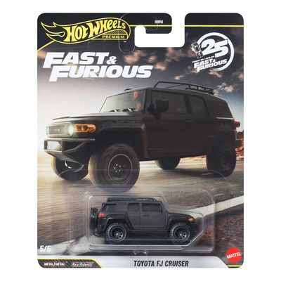 Hot Wheels Premium Rápido Y Furioso: Toyota Fj Cruiser Negro | MercadoLibre