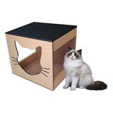 Nicho Casa Para Gato Em Mdf