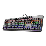 Teclado Gamer Mecánico Óptico Rgb Trust Gaming Gxt 865 Asta