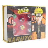 10 Anillos Para Naruto Akatsuki Miembros Cosplay