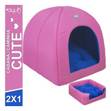 Cama Iglu Cute 2x1 Avuk Pet Casa Para Cachorro E Gato