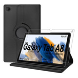 Kit Capa + Pelicula Para Tablet Galaxy Tab A8 Sm-x200 X205