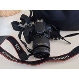 Camara Canon Eos Rebel T6 Con Lente 18-55 Incluye La Maleta