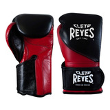 Guantes De Alta Precision Cleto Reyes Negro/rojo 14 Oz