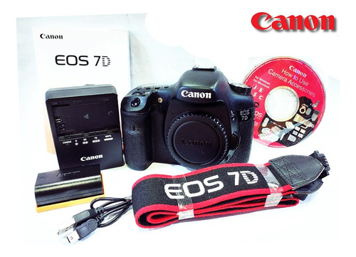  Canon Eos 7d 18mp Vídeo Full Hd - Só 20.638 Clicks