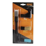 Kit Pincel Para Detalhamento Easy Turn 4 Em 1 Kers