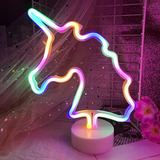 Luz Unicornio Led - Decoración Habitación Niñas