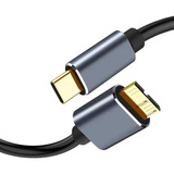 Cable Para Disco Duro Externo 1 Metro Tipo C A Usb 3.0