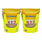 Kit 2 Cc Albium 500g - Papa Para Filhotes De Pássaros