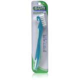 De Butler Gum Denture Brush Cada - Azul O Verde - 3 Pack