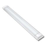 Luminária Tubular Led Slim Sobrepor 40w 120cm Branco Frio 110v/220v