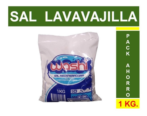 Sal Para Máquinas Lavavajilla Washi X 1kg