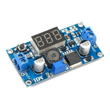 Módulo Lm2596 Dc-dc Buck 1.25v-35v Con Voltímetro