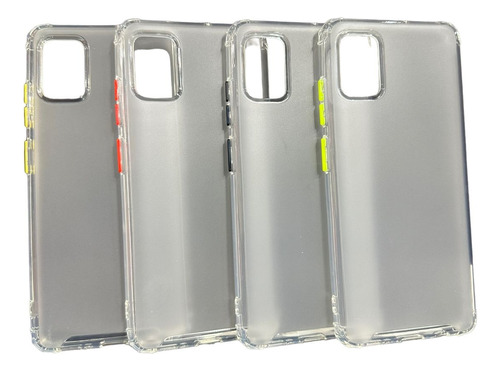 Carcasa Silicona Matte Transparente Para Samsung A51