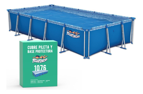 Pileta Pelopincho 1076 Original 4.45x2.25 X 0.80+cubre+base