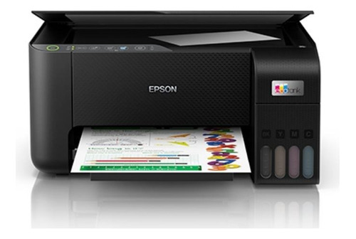 Impresora A Color Multifunción Epson L3250, Wi-fi, Negra