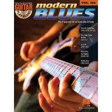Libro Hal Leonard Modern Blues Guitar Play-along Volume 166