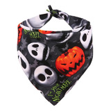 Kzharee - Bandana Reversible De Halloween Para Perros  Gatos