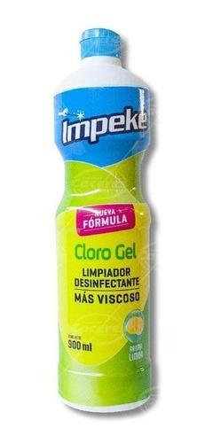 Cloro Gel 900ml Limon Impeke