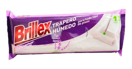  Trapero Humedo Aroma A  Lavanda Marca Brillex 12uds 