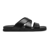 Sandalia Quirelli Para Hombre Estilo 701417 Negro