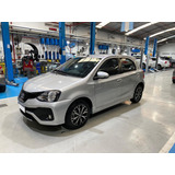 Toyota Etios 1.5 Xls 5p Automatico Gris Plata 2022 Impecable