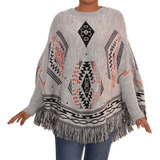 Poncho Con Mangas ´para Dama Y Caballero, De Acrilán