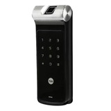 Fechadura Digiital Ydf40a Trinco Embutir Deadbolt Senha Biometria