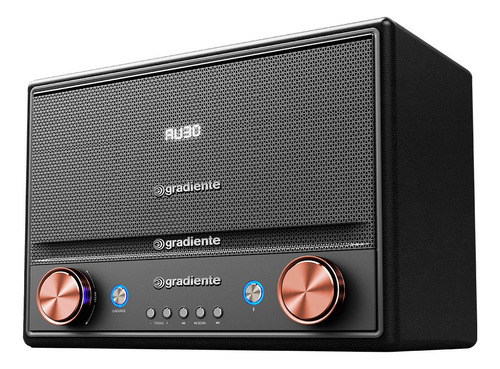 Caixa Amplificada Nostalgie Gradiente- 1000w Gcr108 - Bivolt